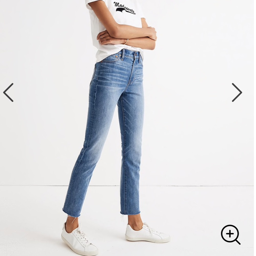 NWT Madewell Perfect Vintage Jean 27P Comfort
